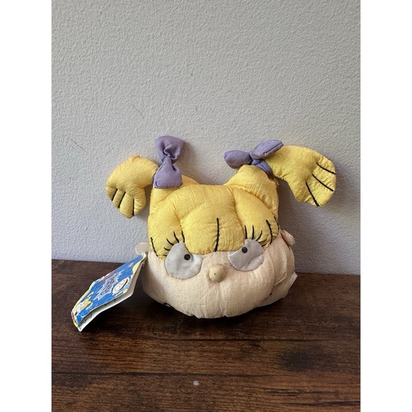 Nickelodeon Other - Vintage 1998 Rugrats Angelica Pickles Beanbag Plush Play-By-Play Nickelodeon Tag
